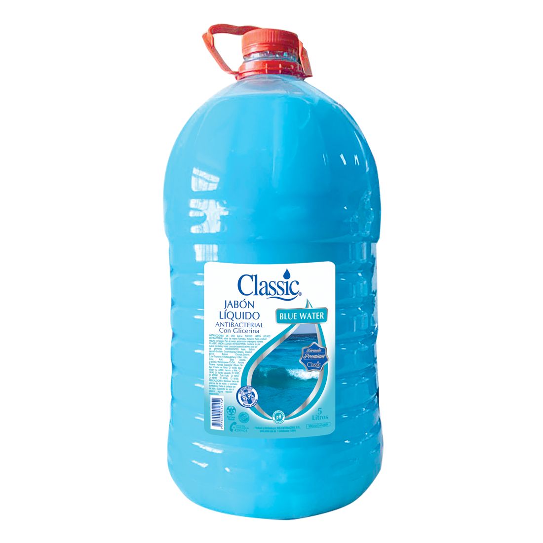 Jabón Liquido Antibacterial CLASSIC 5 Litros