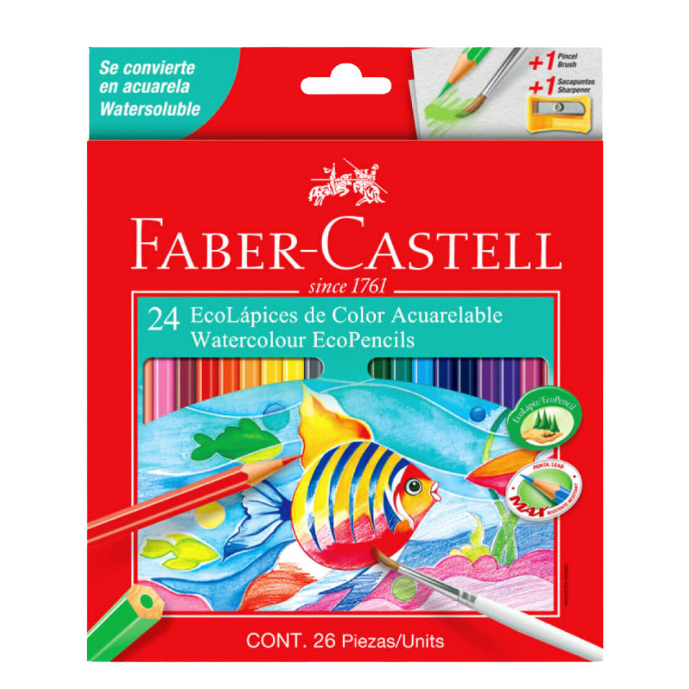 Lápices De Color Faber Castell , Acuarelables