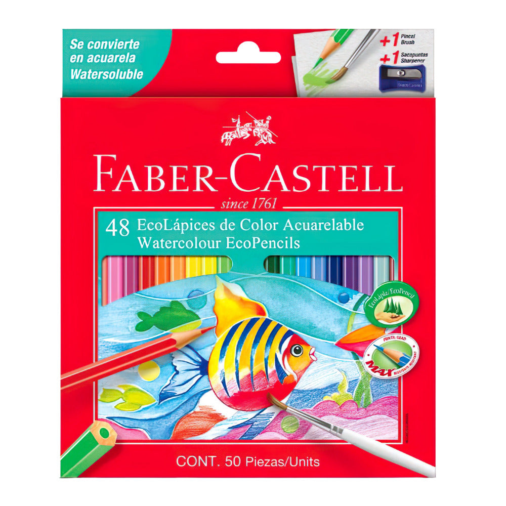 Lápices De Color Faber Castell , Acuarelables