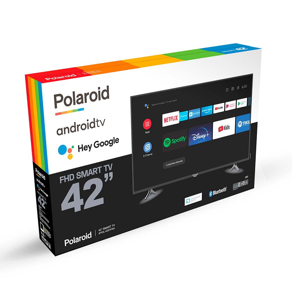 Televisor Smart Android 42" Polaroid FHD