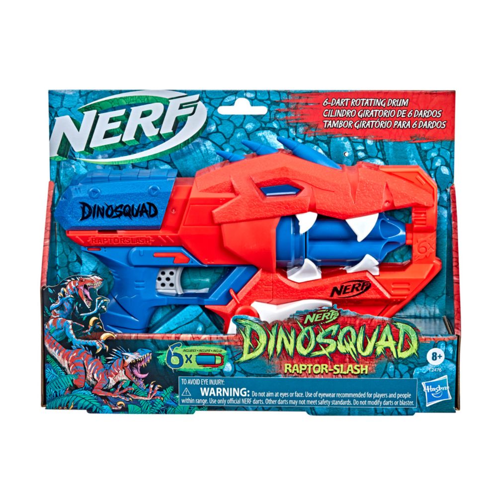 Arma de Juguete Nerf Dinosquad Raptor Slash