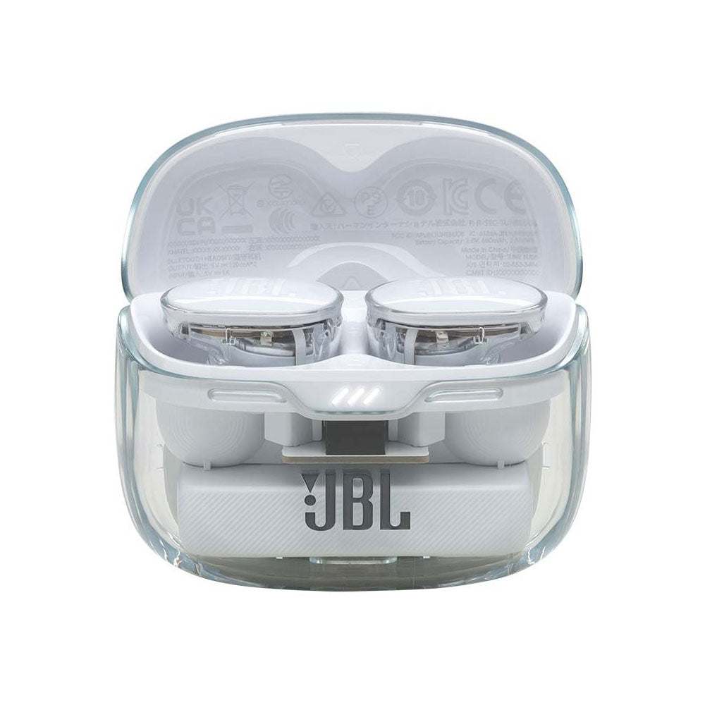 Audífonos JBL Beam Ghost Color Transparente