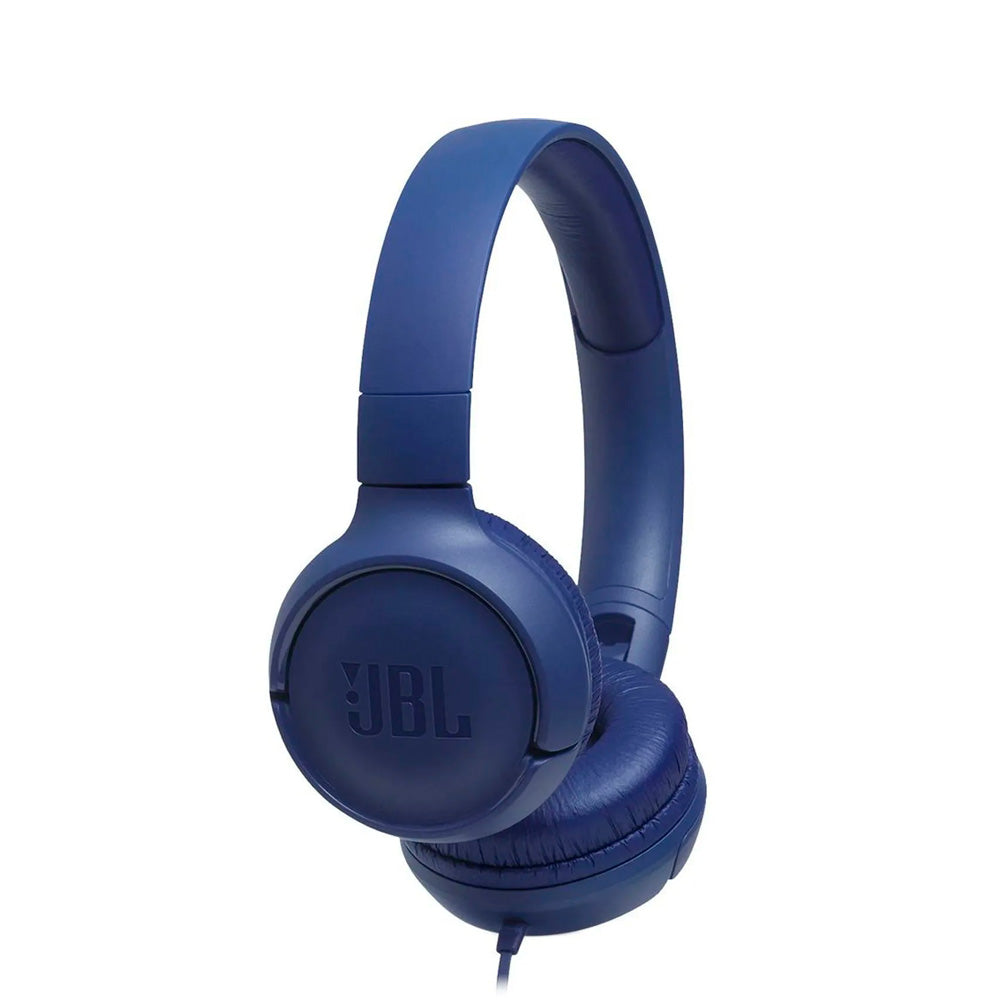 Audífonos JBL T500 Wired On-ear Azul