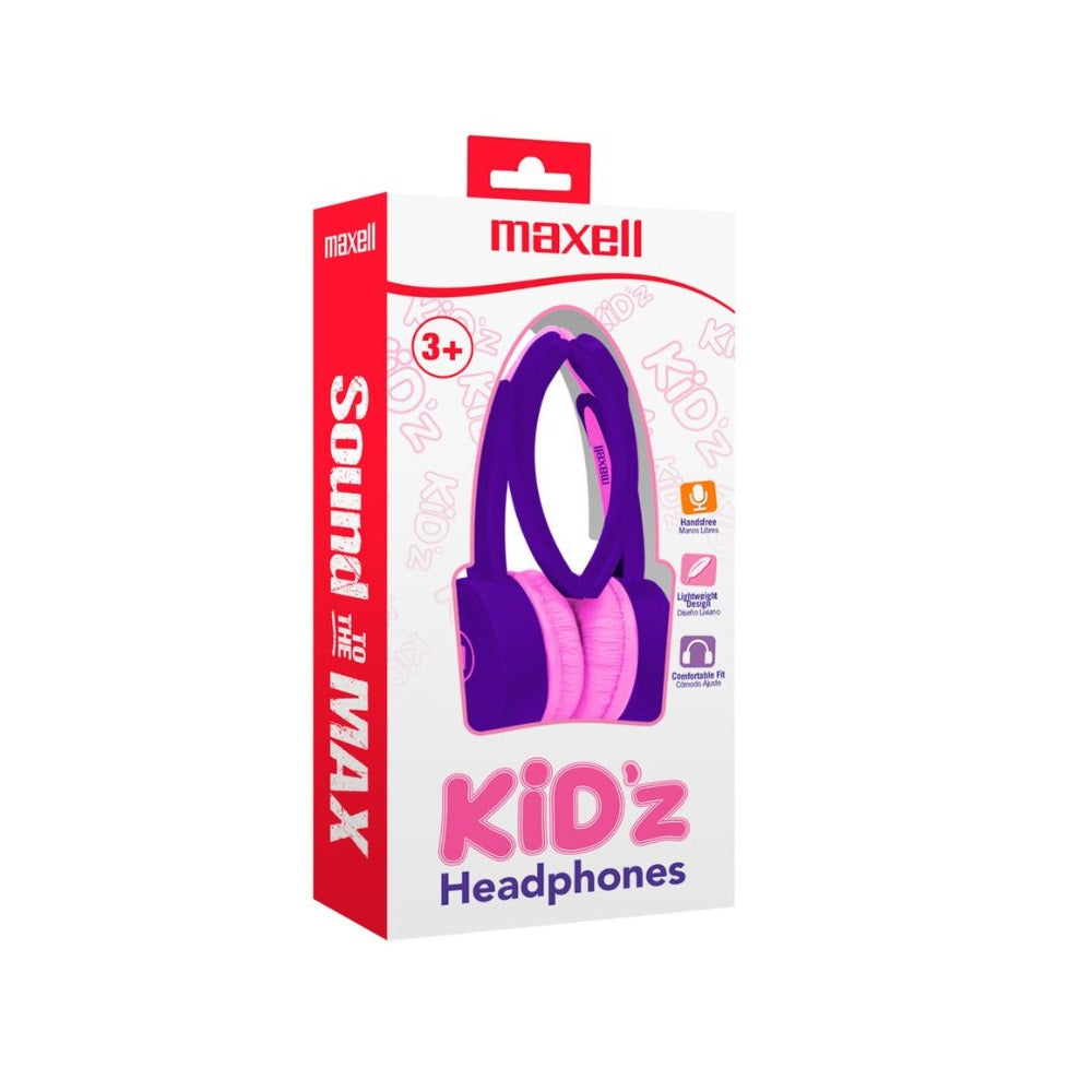 Audífonos para Niños Maxell Kidz Morado