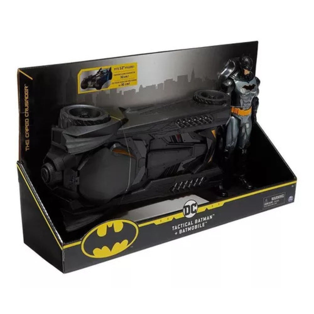 Batimóvil Spin Master con Figura de Accion Batman