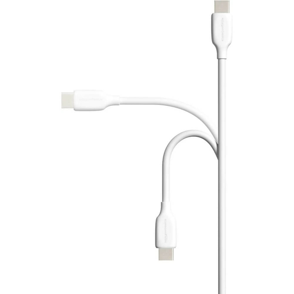 Cable USB-C a USB-C 2.0 de Carga Rápida (Certificado USB-IF) 60W 1.8m Color Blanco - Amazon B085SB6RSL