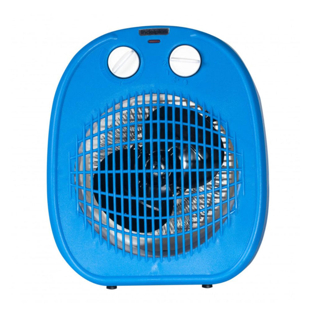Caloventor Calefacción Indelplas 1800w Corte Termostato Bajo Consumo Azul