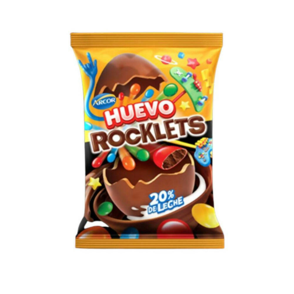 Chocolate Arcor Rocklets Super Huevo
