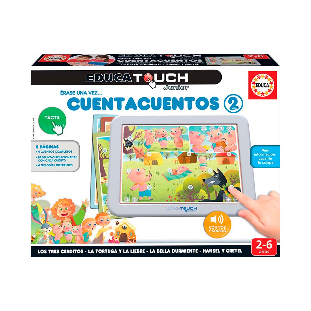 Educa Touch Junior Cuentacuentos Vol2