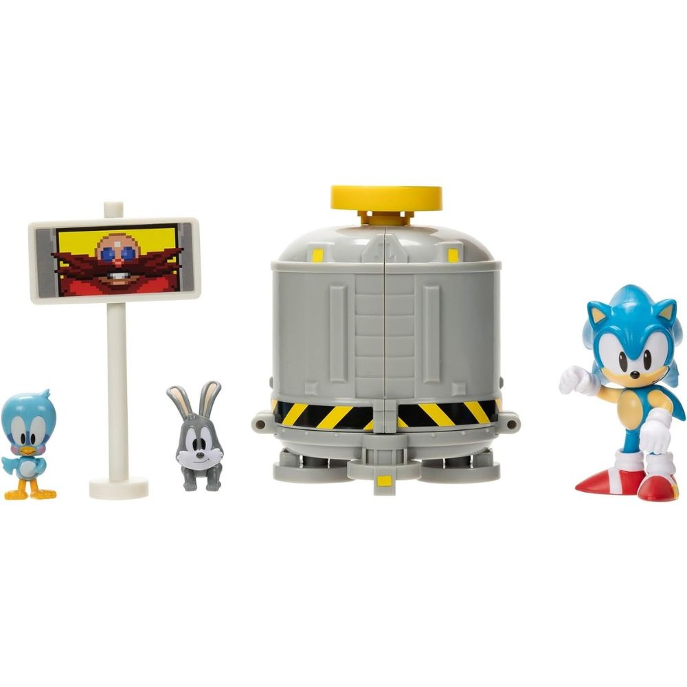 Figuras de Acción Sonic el Erizo Diorama Nivel Superado