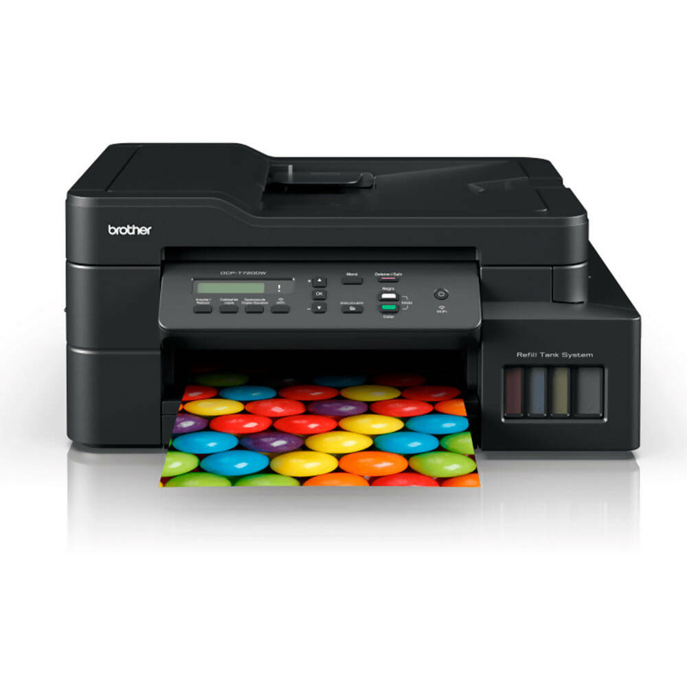 Impresora Multifuncional Brother de Inyección de Tinta a Color DCP-T720W