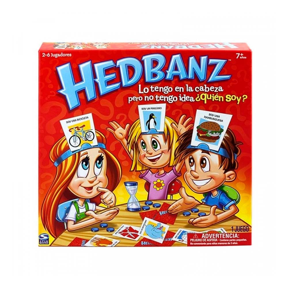 Juegos de Mesa Spin Master Hedbanz Boing Games