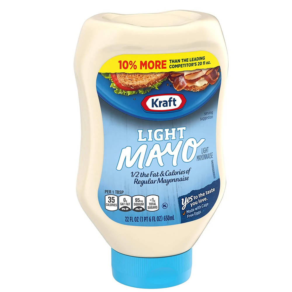 Kraft Mayo Light 8/22Z 620GR