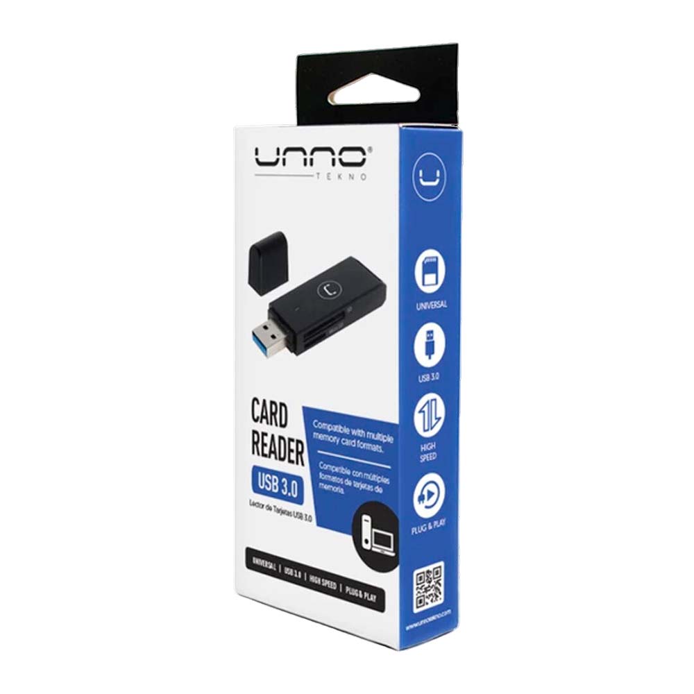 Lector de Memoria Unno Tekno USB 3.0