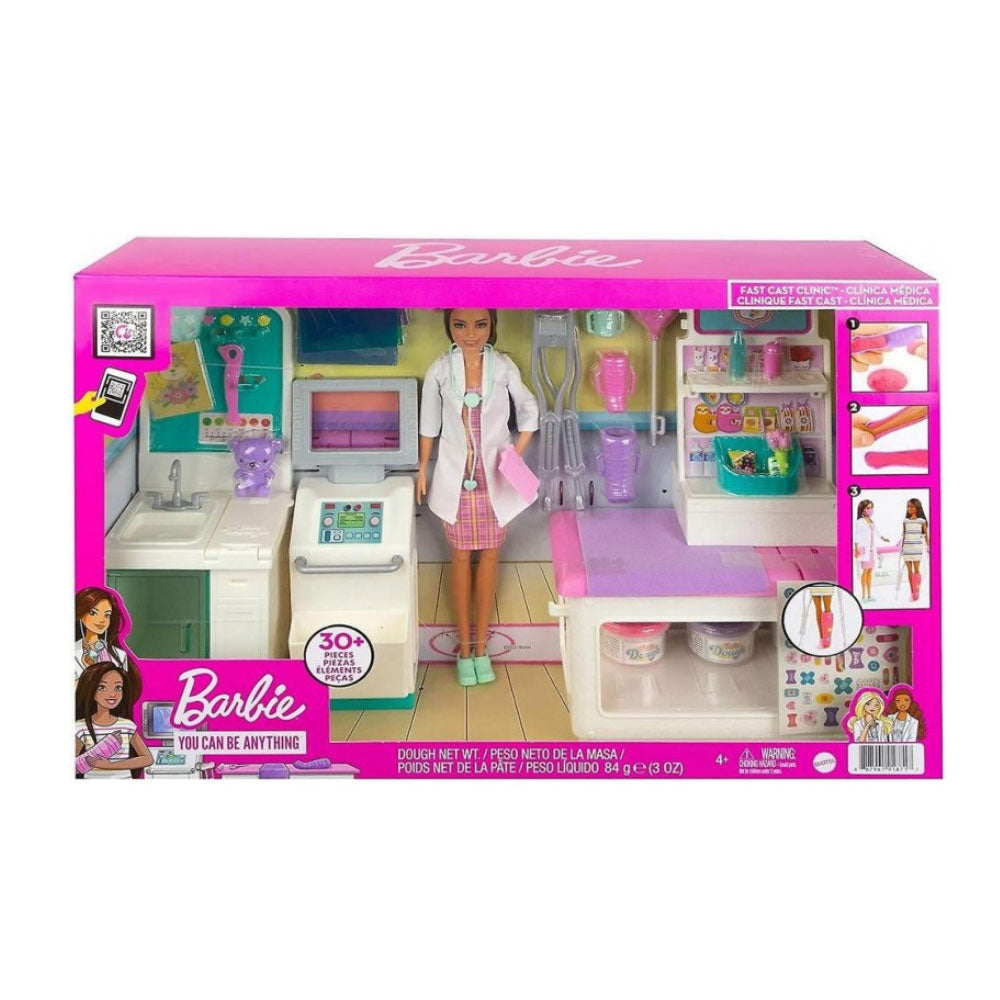 Muñeca Barbie Mattel Clínica Medica