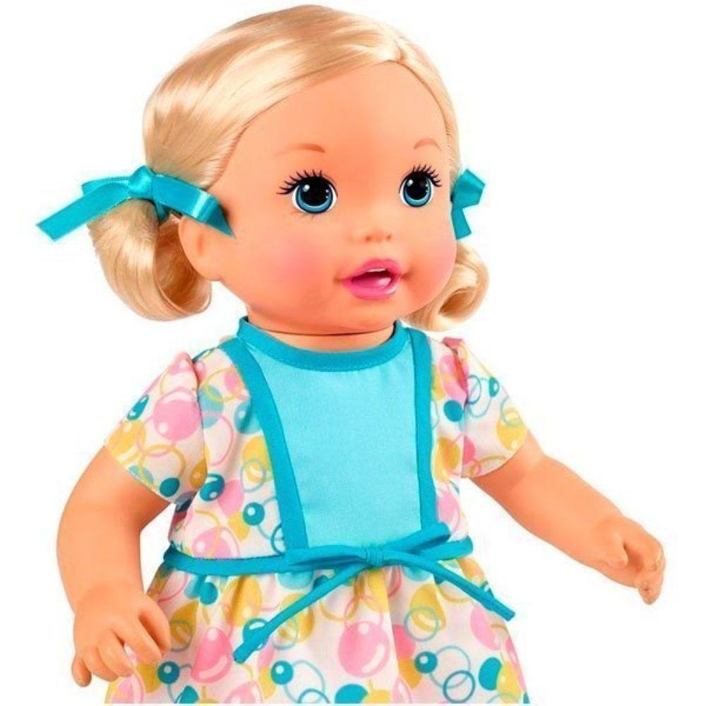 Muñeca Mattel Little Mommy Bebita Hora de Comer