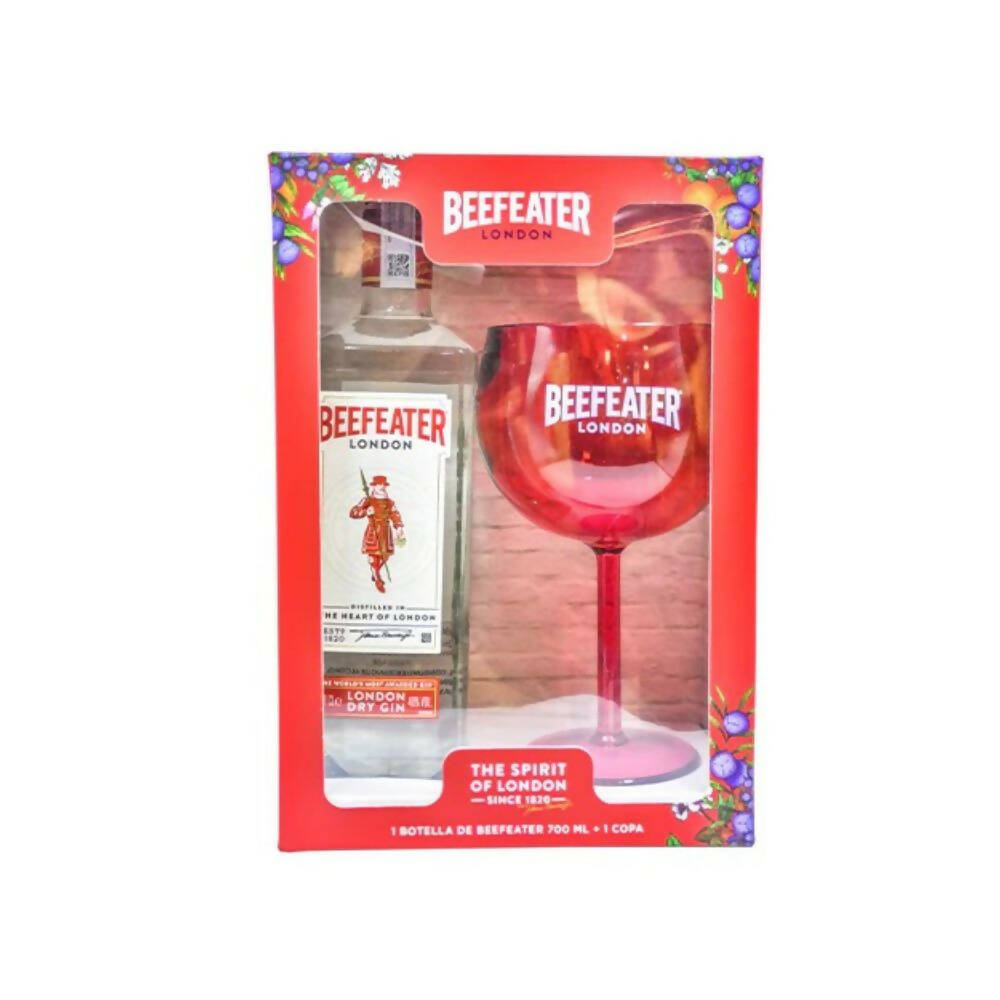 Pack de Licores Gin Beefeater Dry Más Copa Gin Inglarerra 700cc