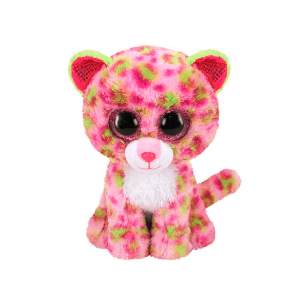 Peluche Ty Beanie Boos Lainey The Pink Leopard