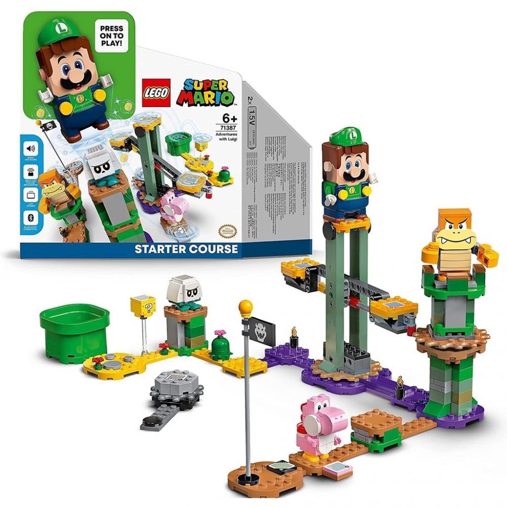 Lego Super Mario Adventure With Luigi