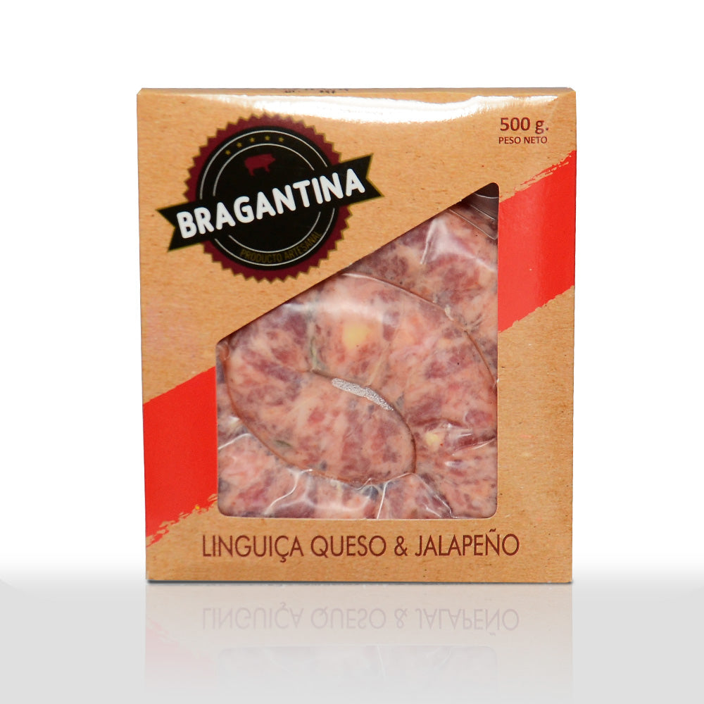 Chorizo Bragantina con Queso y Jalapeño