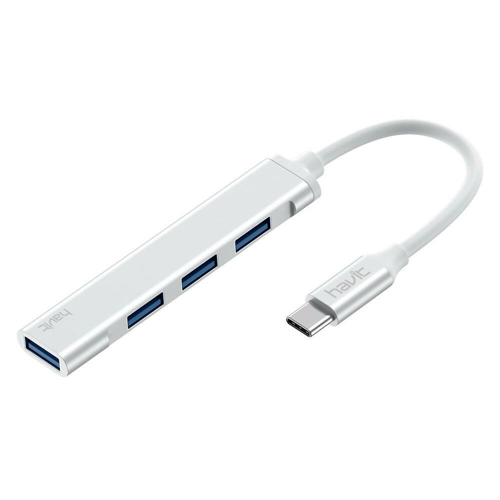USB Hub Havit SB41 de Aluminio